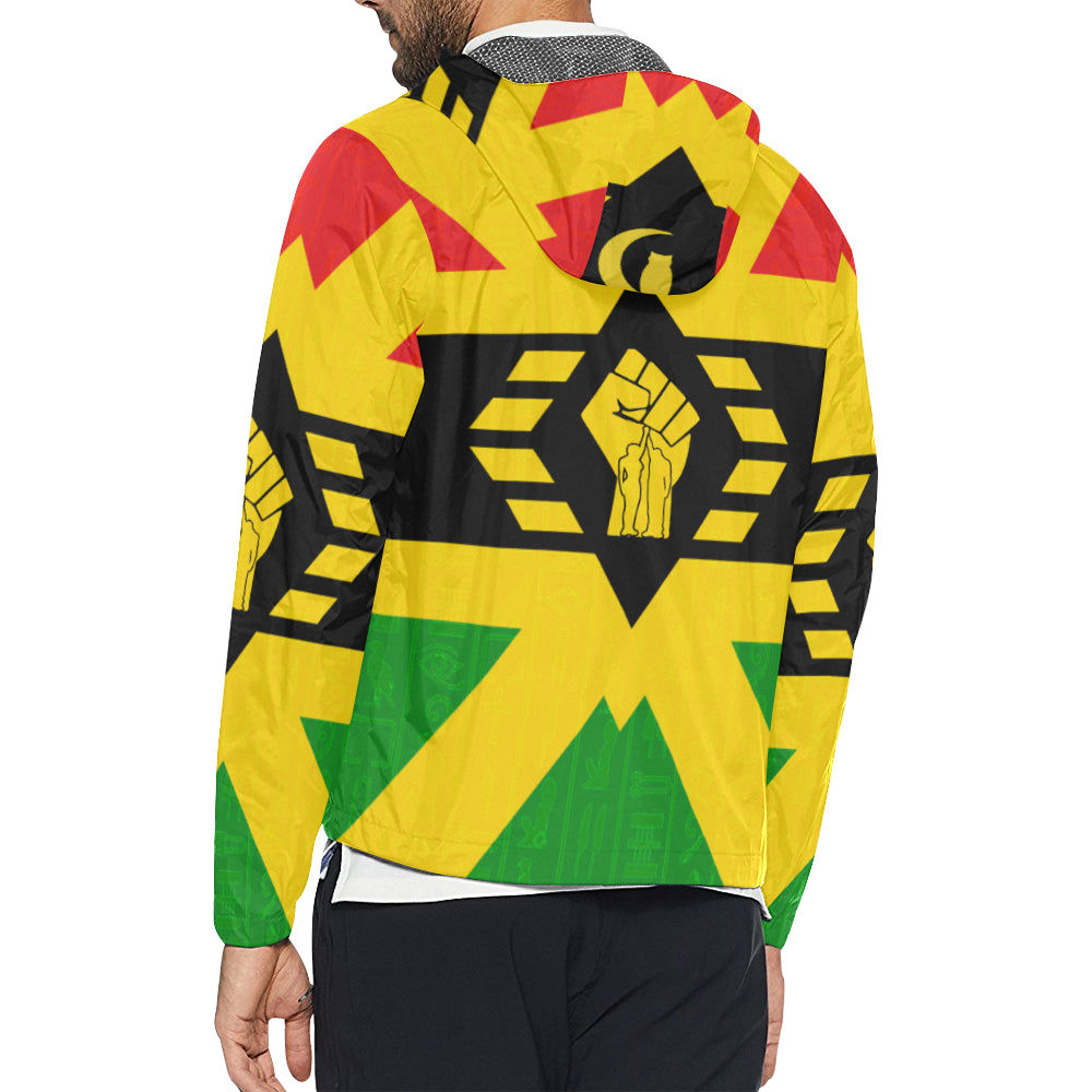 FIST UP RBG Unisex All Over Print Windbreaker