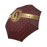 DELUXE RED Auto-Foldable Umbrella