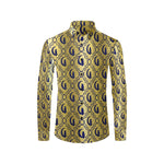 ELEGANCE GLDBL Men's All Over Print Casual Dress Shirt (Model T61)