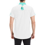 SALE SUD Men's All Over Print Short Sleeve Shirt
