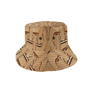 TEMBE ART WOOD All Over Print Bucket Hat