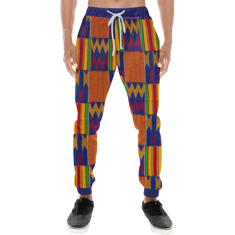 KENTE STYLE Men's All Over Print Sweatpants
