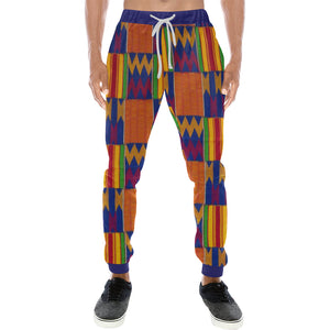 KENTE STYLE Men's All Over Print Sweatpants