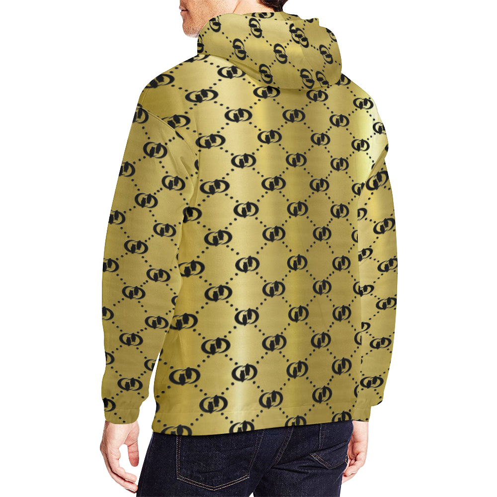 EXCELLENCE GLDBLCC All Over Print Hoodie for Men