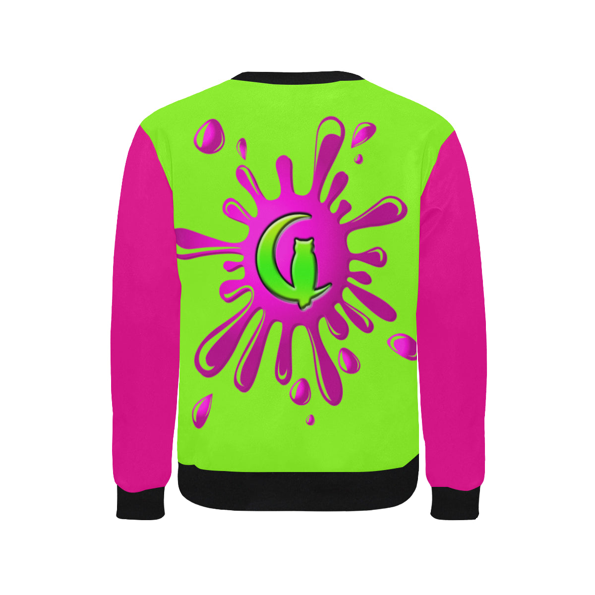 SPLASH OUT RF Men's Rib Cuff Crew Neck Sweatshirt