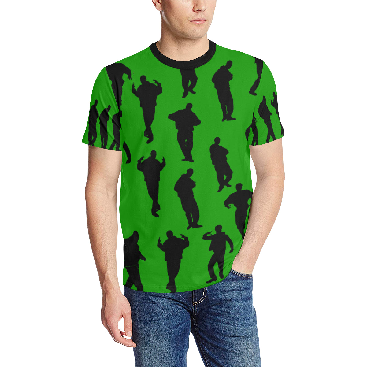 C-WALK GREEN Men's All Over Print T-Shirt
