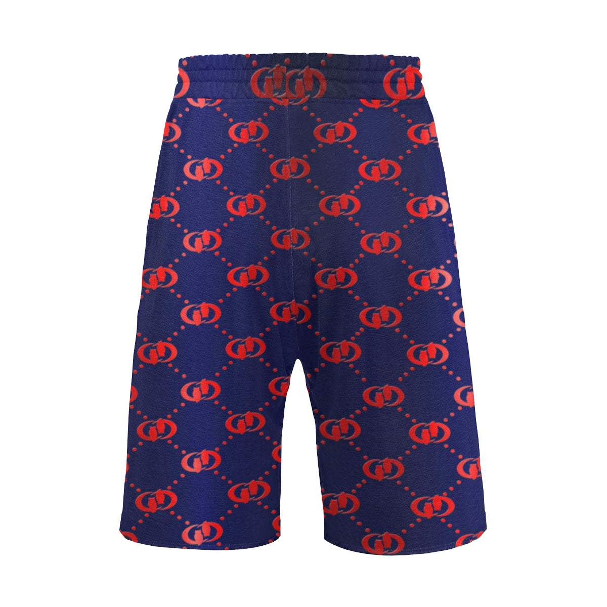 EXCELLENCE BLURED Men's All Over Print Casual Shorts
