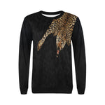 OLD KMT PRIEST Women's Rib Cuff Crew Neck Sweatshirt (Model H34)