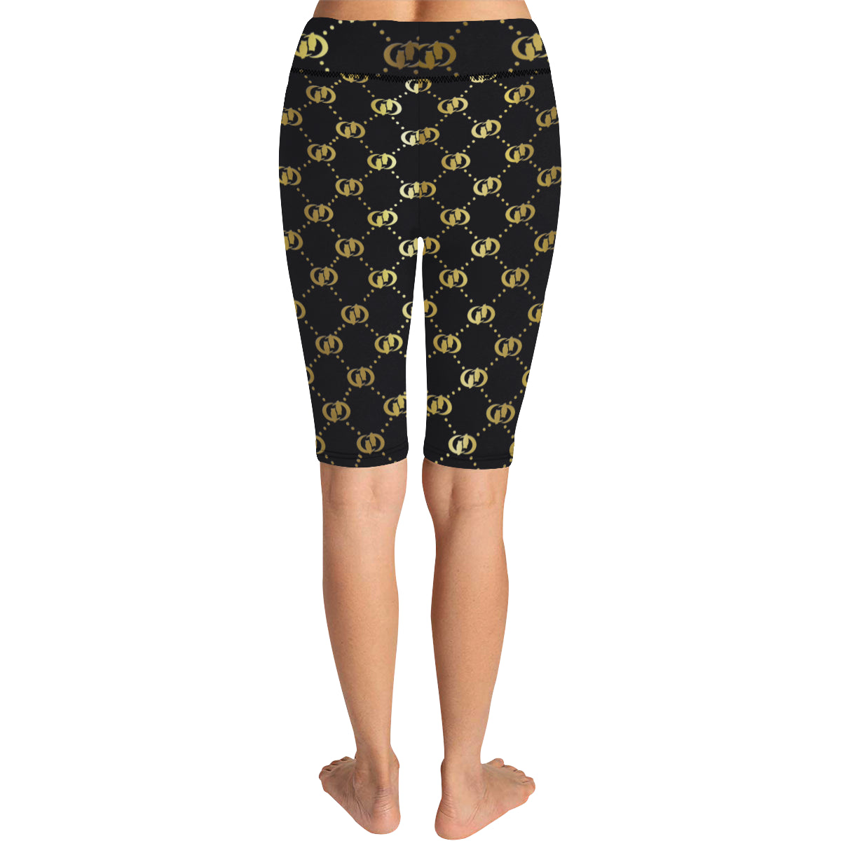 EXCELLENCE BLCCGLD All Over Print Knee Length Leggings