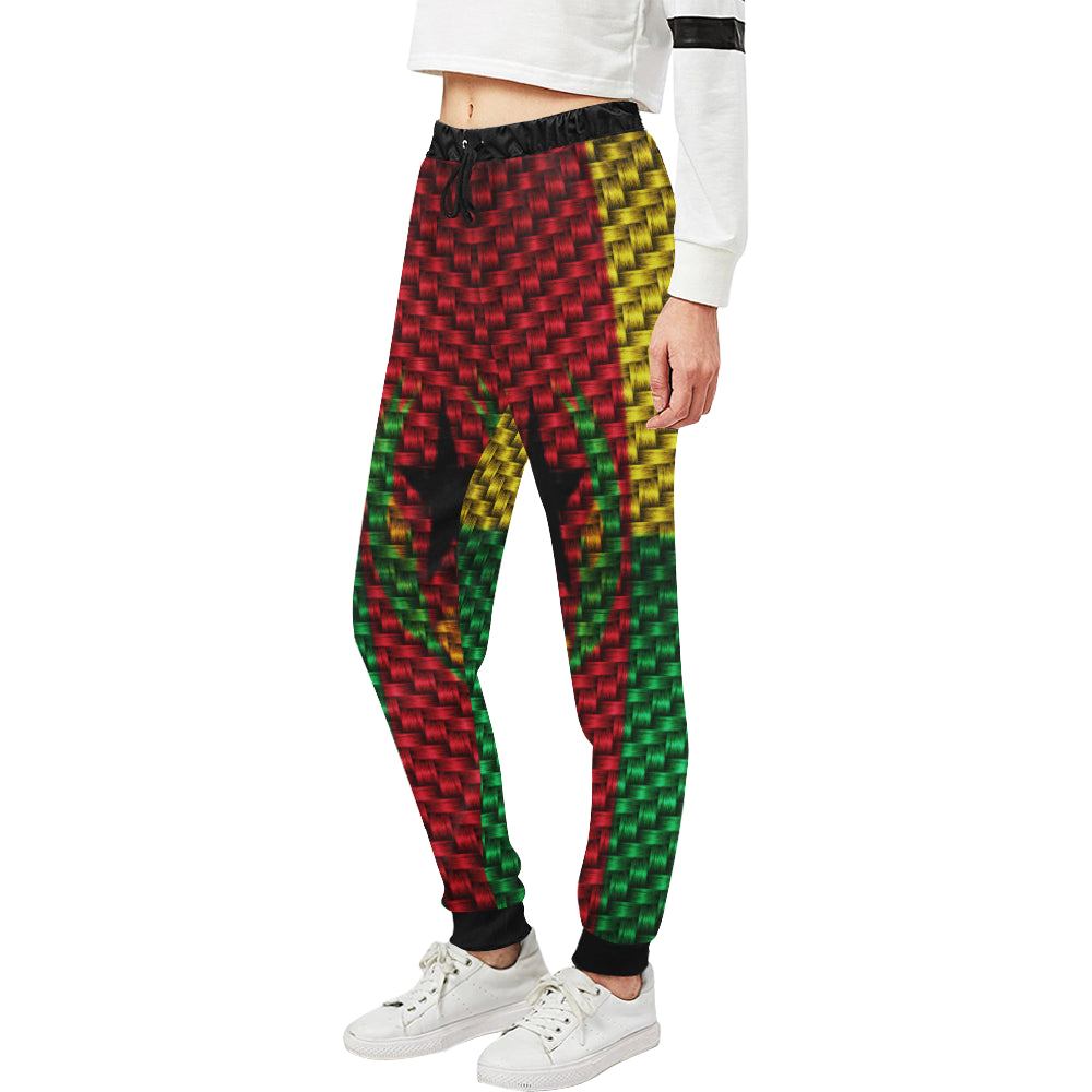 CAP VERT FLAG Women's All Over Print Sweatpants