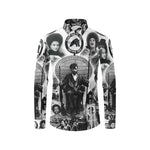 BLACK PANTHER PARTY Men's All Over Print Casual Dress Shirt