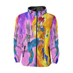 BEERUS VS GOKU All Over Print Windbreaker for Unisex