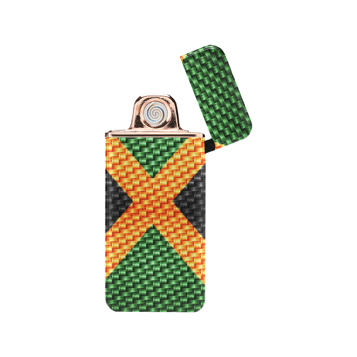 JAMAICA FLAG USB Rechargeable Lighter