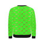 EXCELLENCE SKUNKGLD Men's Rib Cuff Crew Neck Sweatshirt