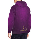 LUXURY PRPLE GANG All Over Print Hoodie for Men (USA Size) (Model H13)