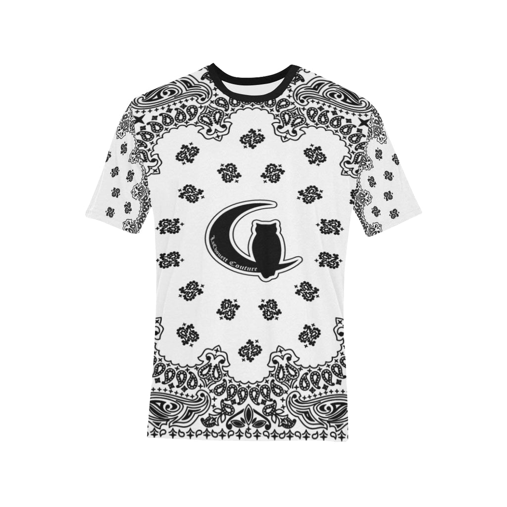 BANDANA WHT Men's All Over Print T-Shirt