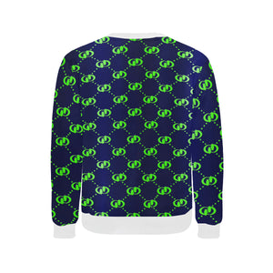 EXCELLENCE BLSKNK Men's Rib Cuff Crew Neck Sweatshirt