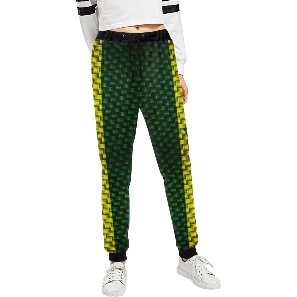 SENEGAL FLAG Women's All Over Print Sweatpants (Model L11)