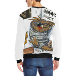 SHIMMY SHIMMY YA Men's Rib Cuff Crew Neck Sweatshirt