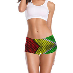 GUYANA FLAG Women's All Over Print Boyshort Panties (Model L31)