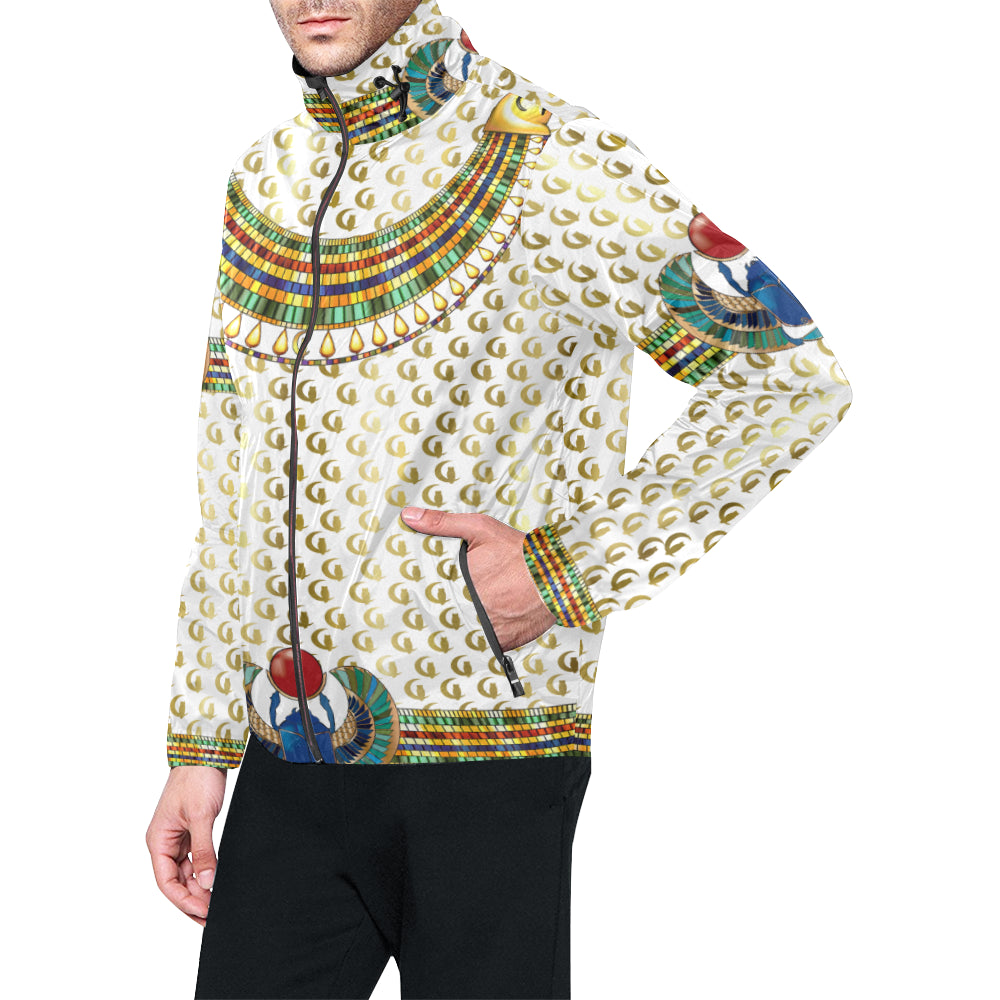 MEDJAY LCC WHITE Unisex All Over Print Windbreaker