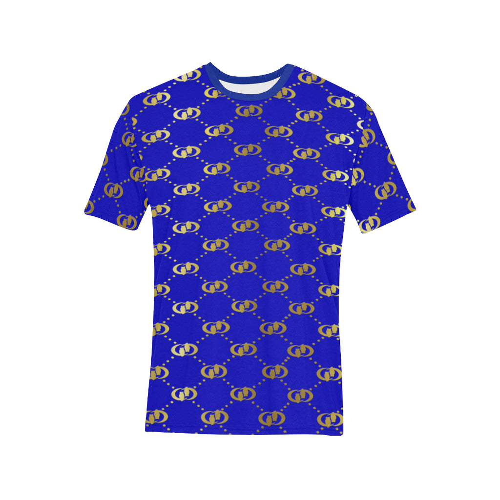 EXCELLENCE BLSKYGLD Men's All Over Print T-Shirt