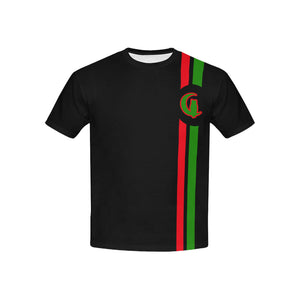 FRESH UP Kids' T-Shirt with Solid Neck