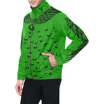 LCC WINGZ GREEN All Over Print Windbreaker for Unisex