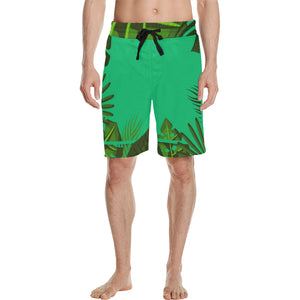 TROPICAL Men's All Over Print Casual Shorts