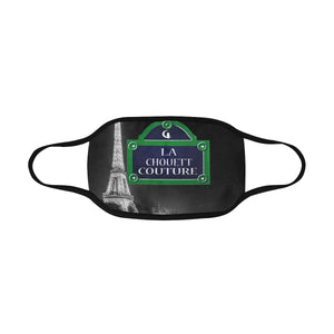 RUE DE PARIS 1 Mouth Mask in One Piece (2 Filters Included)