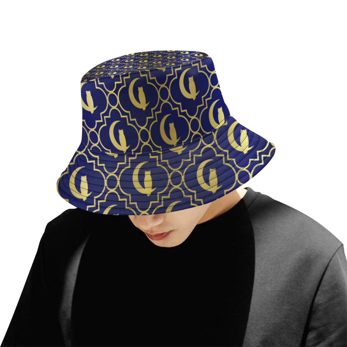 ELEGANCE OFFICIAL All Over Print Bucket Hat for Men