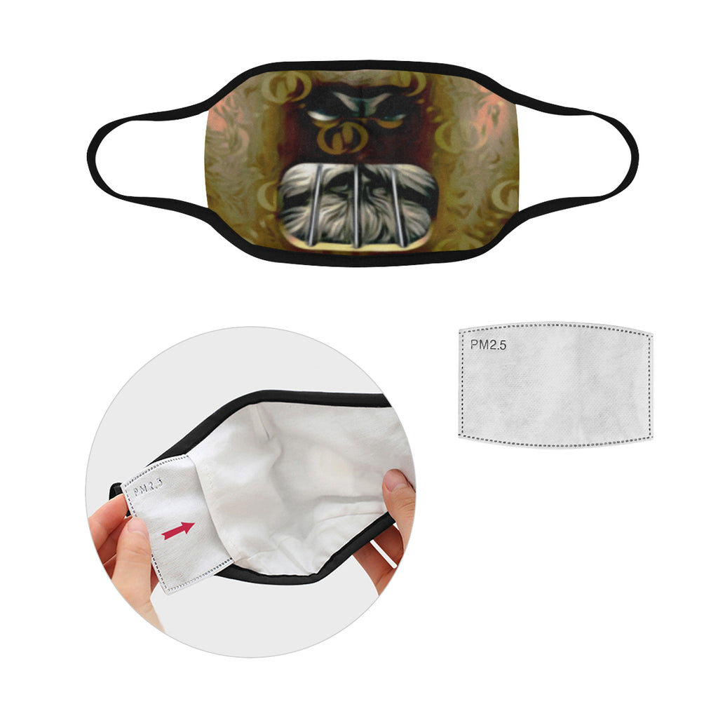 LION GANG Mouth Mask in One Piece (2 Filters Included)