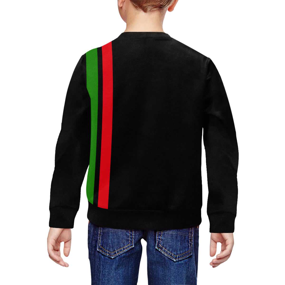 FRESH UP NUBIAN All Over Print Crewneck Sweatshirt for Kids (Model H29)