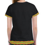 AFRICAN GARMENT New All Over Print T-shirt for Women