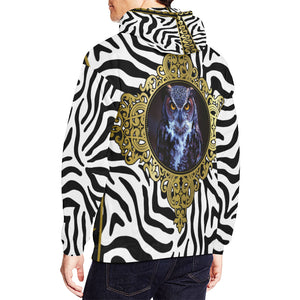 PRIVILEGE WHITE All Over Print Hoodie for Men