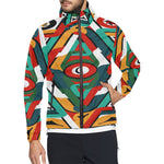 TEMBE ART All Over Print Windbreaker for Unisex