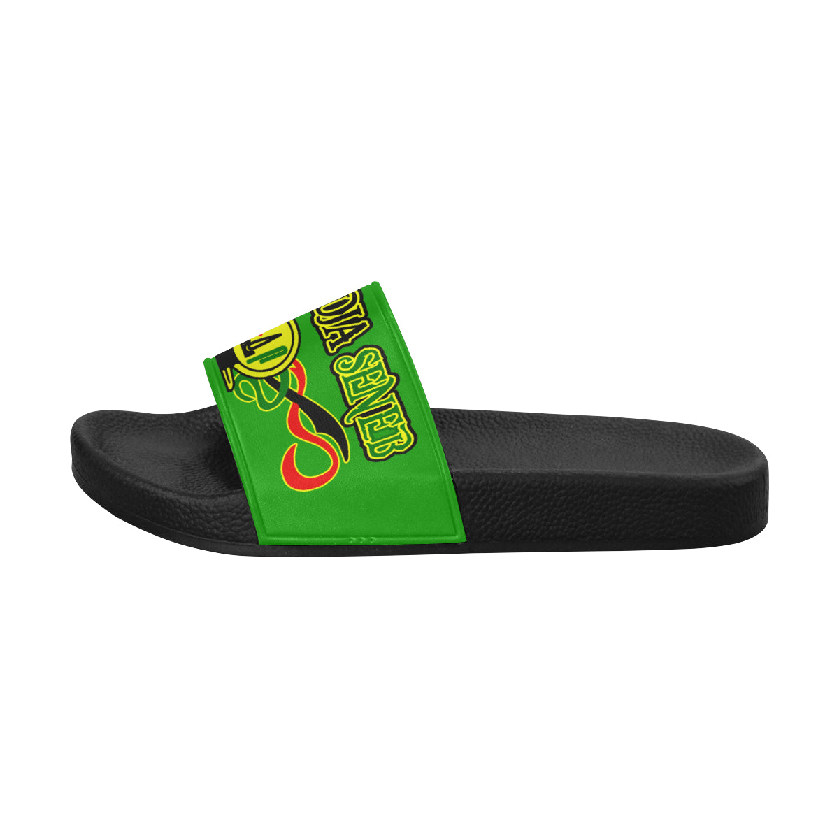 ANKH UDJA SENEB SHEN GREEN Women's Slide Sandals