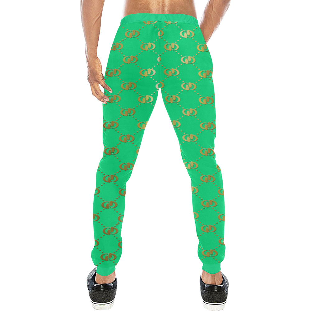 EXCELLANCE TRQGLD Men's All Over Print Sweatpants (Model L11)