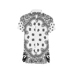 BANDANA WHT Men's All Over Print Short Sleeve Shirt