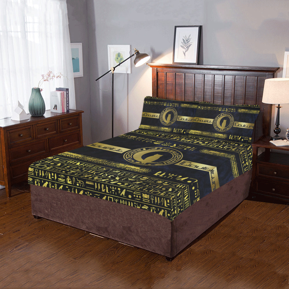 HIEROGLYPH DELUXE BELT 3-Piece Bedding Set