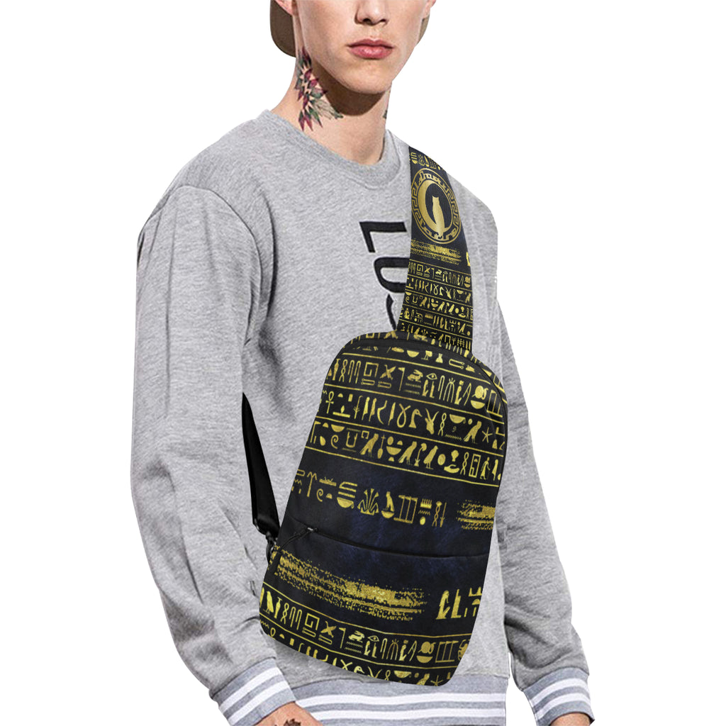 HIEROGLYPH DELUXE Chest Bag (Model 1678)