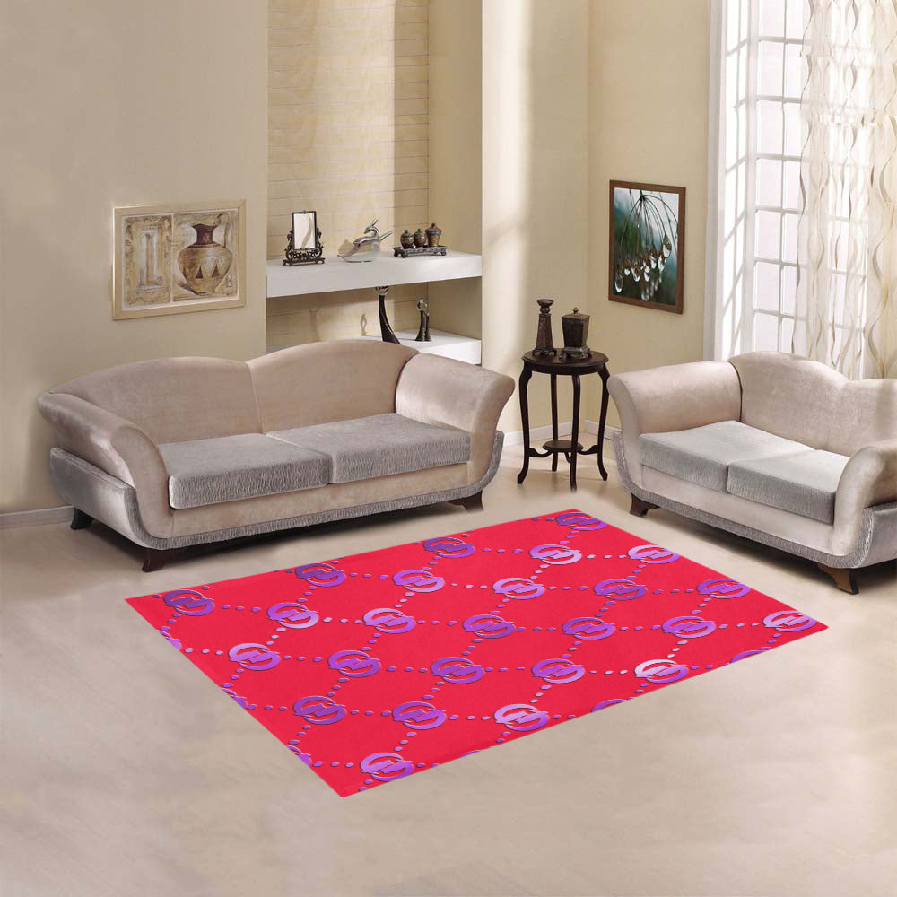 GOODY RADDISH Area Rug 5'3''x4'