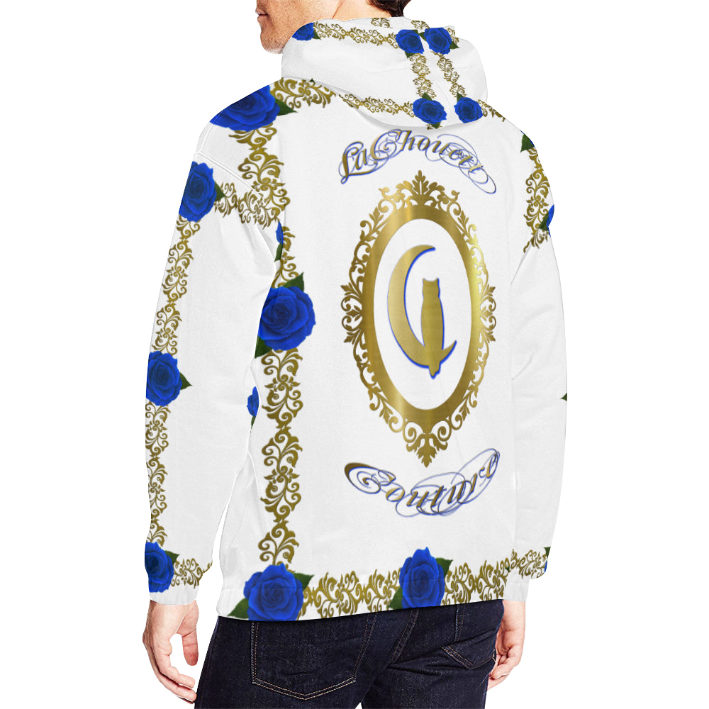 BLUE ROSES LCCS All Over Print Hoodie for Men