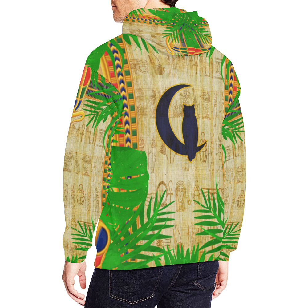 TROPICAL LCC PAPYRUS All Over Print Hoodie for Men