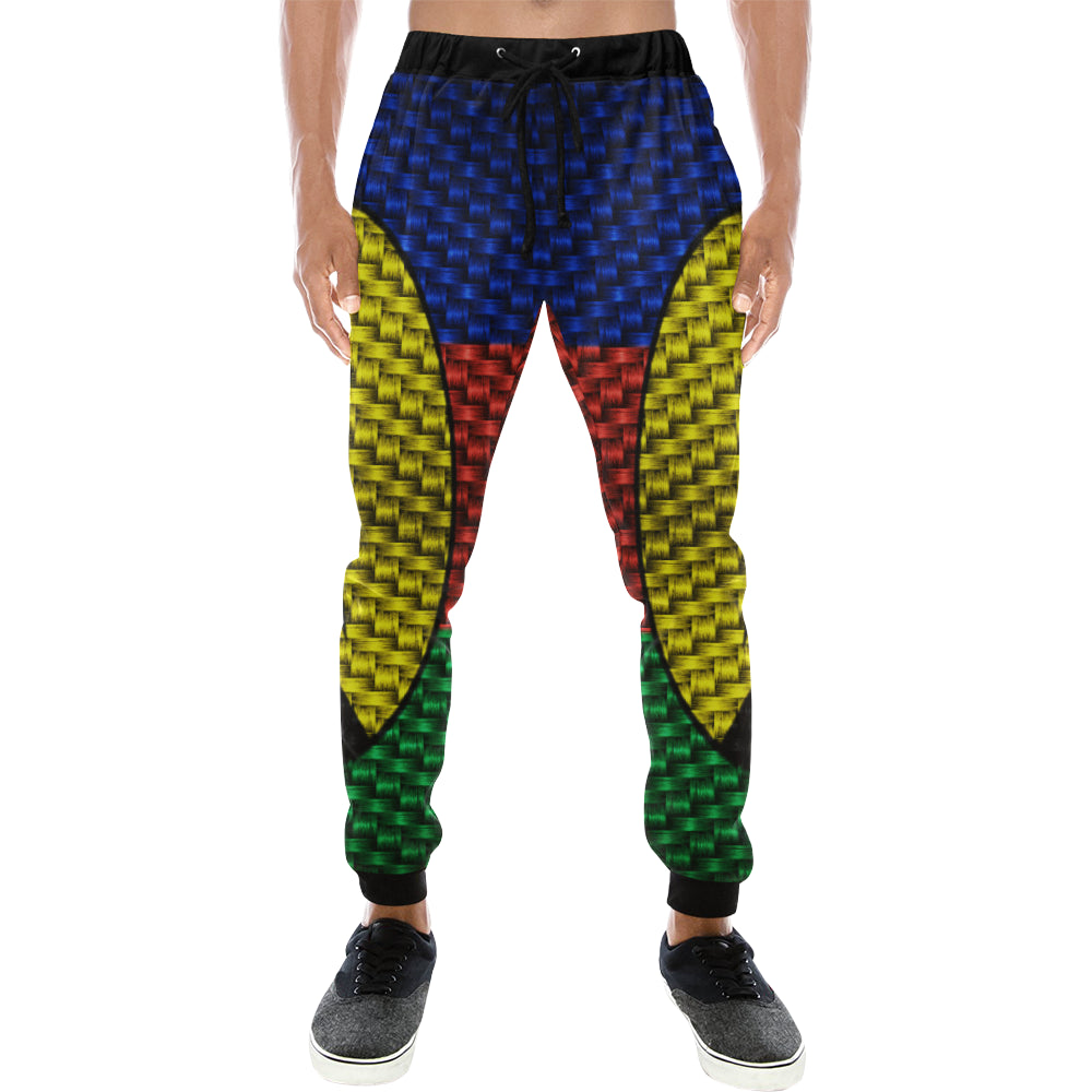 NOUVELLE CALEDONIE FLAG Men's All Over Print Sweatpants (Model L11)