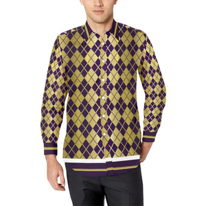 ARLEQUIN Men's Casual Dress Shirt