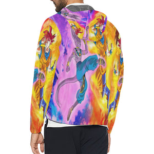 BEERUS VS GOKU All Over Print Windbreaker for Unisex