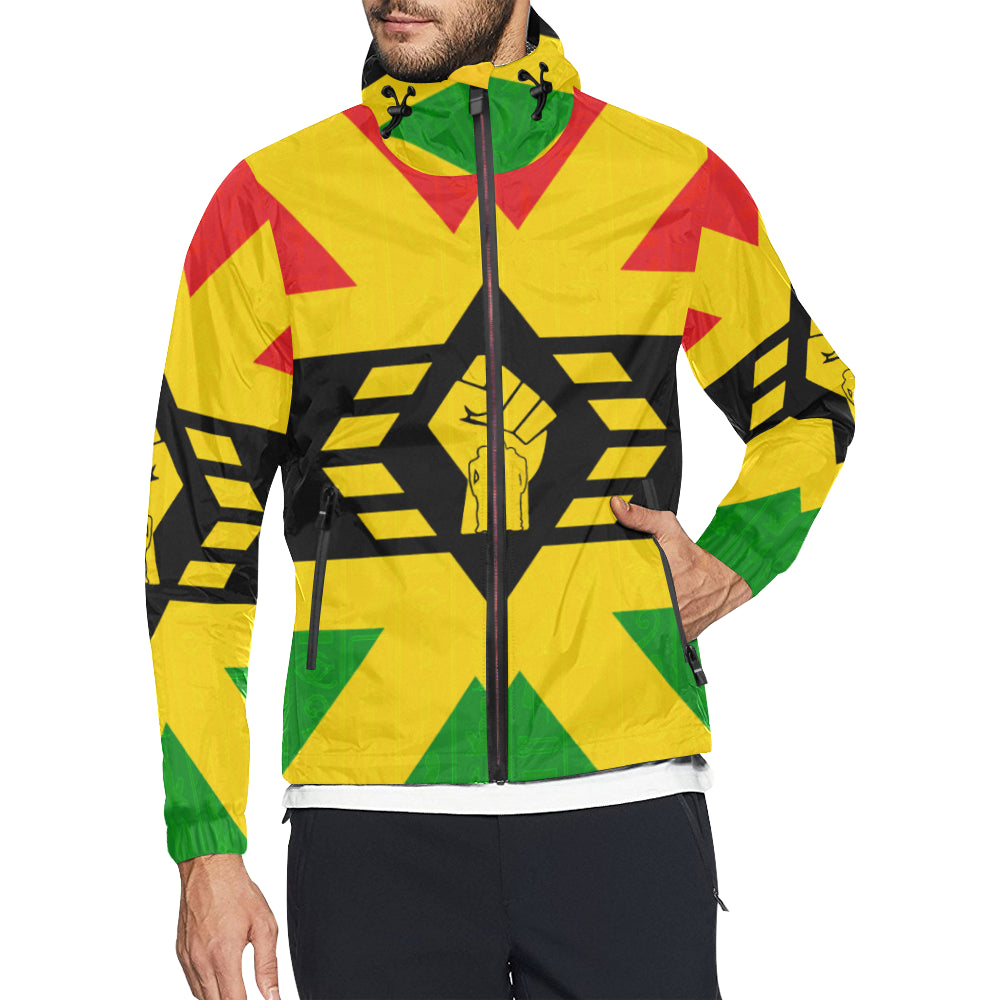 FIST UP RBG Unisex All Over Print Windbreaker