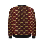 EXCELLENCE BRDXGLD Men's Rib Cuff Crew Neck Sweatshirt