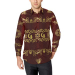 VIP LCC Men's All Over Print Casual Dress Shirt